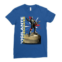 Vigilante  Peacemaker Ladies Fitted T-shirt | Artistshot