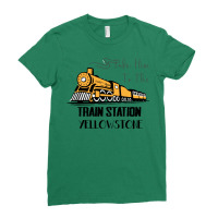 Take Him To The Train Station Ladies Fitted T-shirt | Artistshot