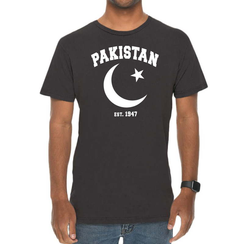 Pakistan Cricket Sport National Flag Womens Mens Children Vintage T-Shirt by nyiokamonodw | Artistshot