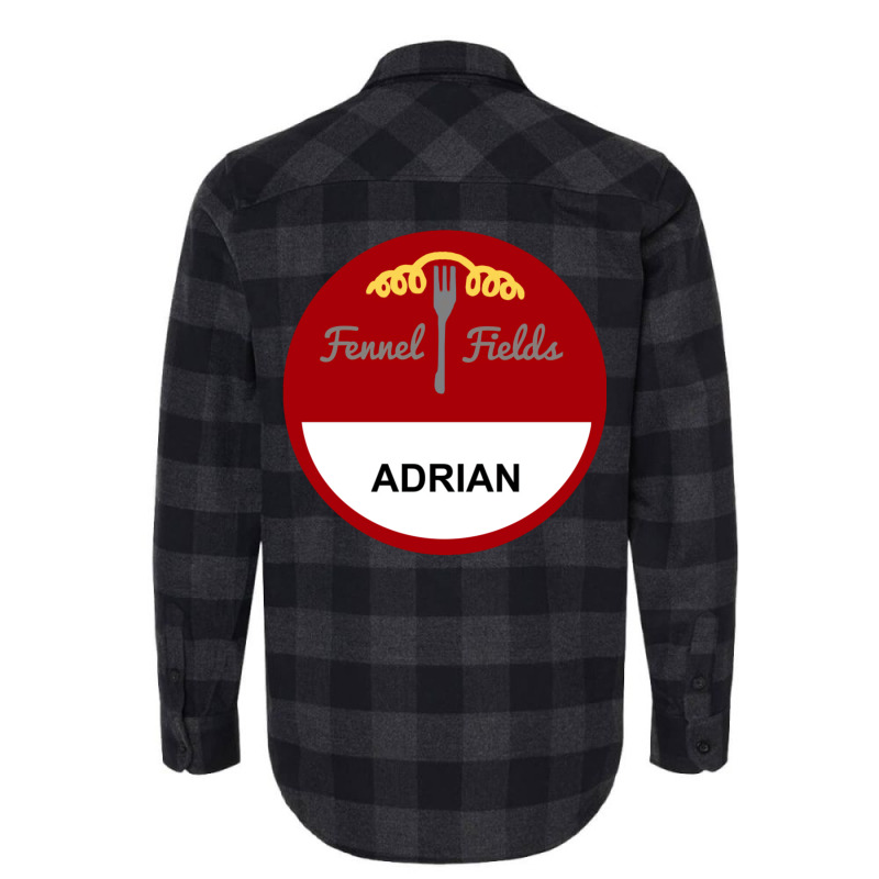 Vigilante Adrian At Work Flannel Shirt | Artistshot