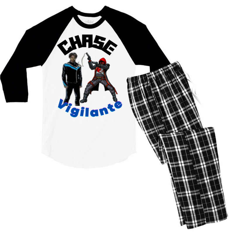 Vigilante Chase 4 Men's 3/4 Sleeve Pajama Set | Artistshot