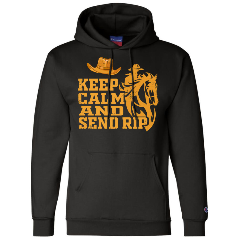 Funny Keep Calm And Send Rip Champion Hoodie by oubaydkukmanz | Artistshot