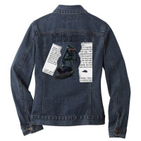 Vigilante Peacemaker Quotes... Ladies Denim Jacket | Artistshot