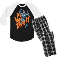 Vigilante Peacemaker  1 Men's 3/4 Sleeve Pajama Set | Artistshot