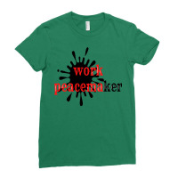 Vintage Work Peacemaker Funny Men Ladies Fitted T-shirt | Artistshot