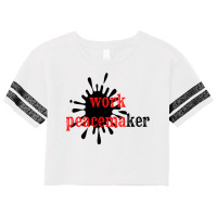 Vintage Work Peacemaker Funny Men Scorecard Crop Tee | Artistshot