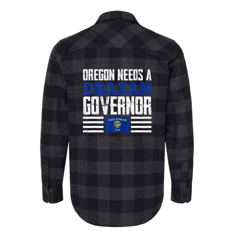 Oregon Needs A Drazan Governor Christine Drazan 2022 Vote Flannel Shirt | Artistshot