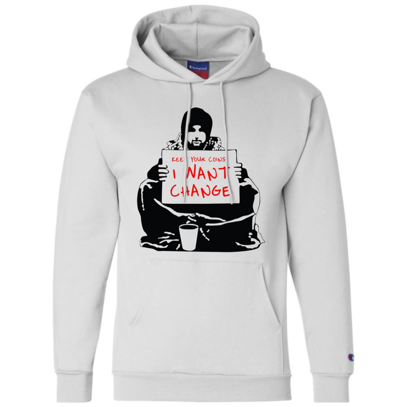 Begging For Change Champion Hoodie | Artistshot