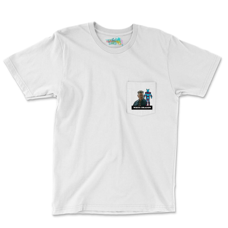 White Dragon Peacemaker  2 Pocket T-shirt | Artistshot