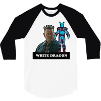 White Dragon Peacemaker  2 3/4 Sleeve Shirt | Artistshot