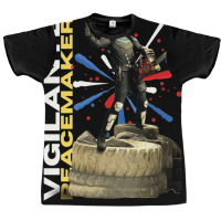 Vigilante Peacemaker 3 Graphic T-shirt | Artistshot