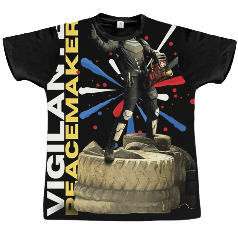 Vigilante Peacemaker 3 Graphic T-shirt | Artistshot