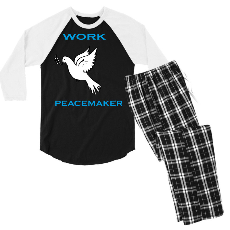 Vigilante Peacemaker 7 Men's 3/4 Sleeve Pajama Set | Artistshot