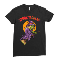 Limited Edition Witch Gift Fun Spook Tacular For Girl Witches Ladies Fitted T-shirt | Artistshot