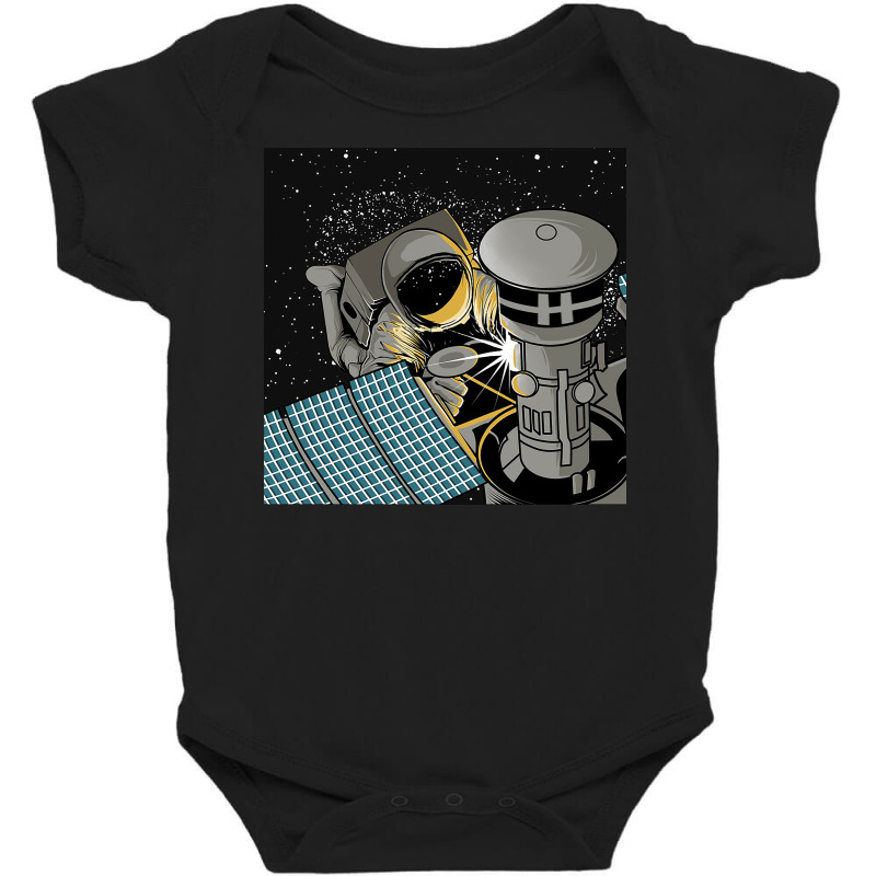 Astronauts Welder Baby Bodysuit by Cartel Crops | Artistshot