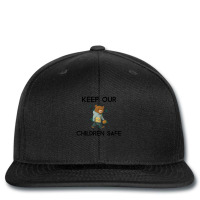 Cute Keep Our Children Safe - Bear Printed Hat | Artistshot