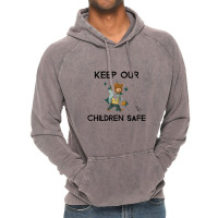 Cute Keep Our Children Safe - Bear Vintage Hoodie | Artistshot