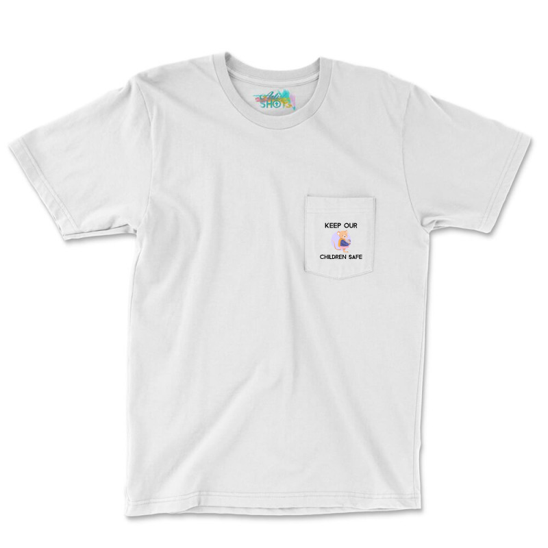 Cute Keep Our Children Safe - Mouse Pocket T-Shirt by THOMASMANUEL | Artistshot