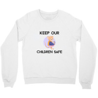 Cute Keep Our Children Safe - Mouse Crewneck Sweatshirt | Artistshot