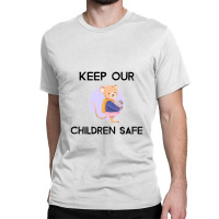 Cute Keep Our Children Safe - Mouse Classic T-shirt | Artistshot