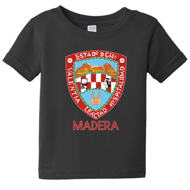 Madera Chihuahua Estado De Mexico Escudo Eagle Aguila Baby Tee by fasolaywes | Artistshot