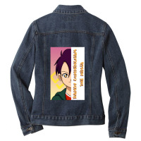 Randy Cunningham The Ninja 1 Ladies Denim Jacket | Artistshot