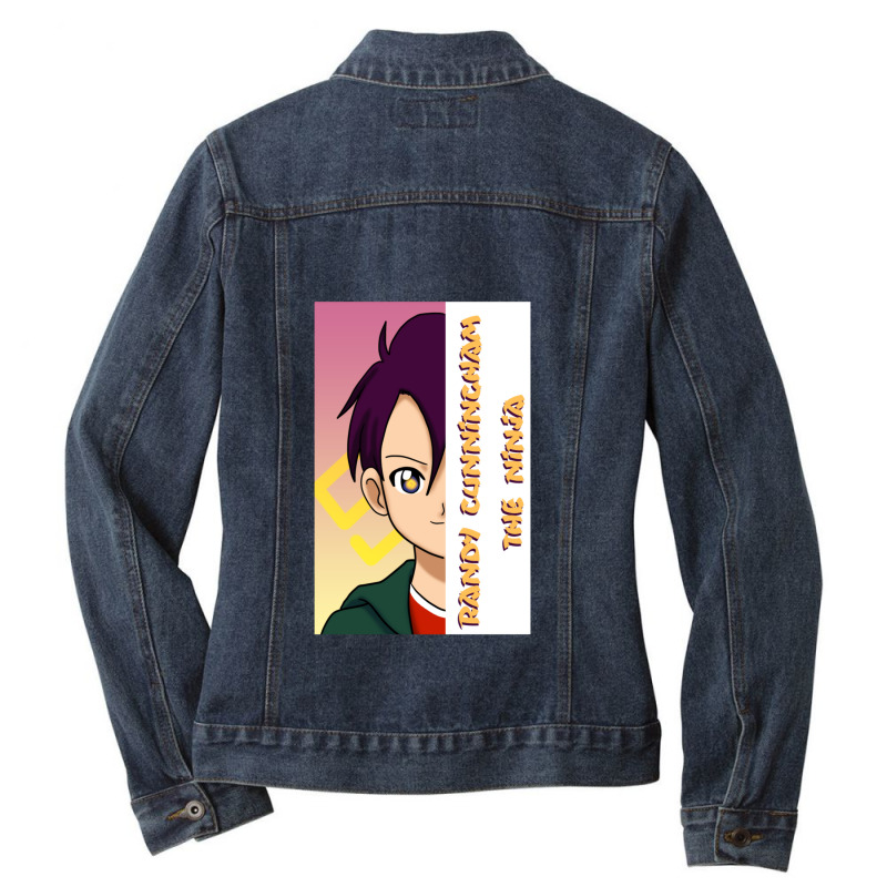 Randy Cunningham The Ninja 1 Ladies Denim Jacket by SheilaAntoinette | Artistshot