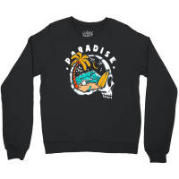 Paradise Beach Rip Crewneck Sweatshirt | Artistshot