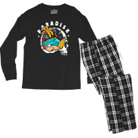 Paradise Beach Rip Men's Long Sleeve Pajama Set | Artistshot