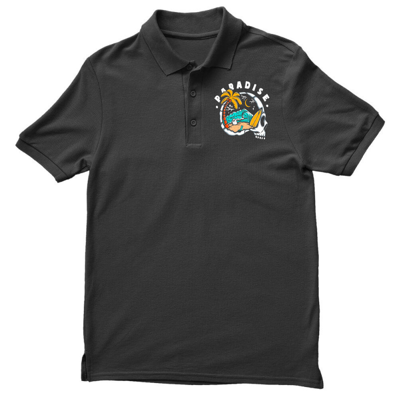 Paradise Beach Rip Men's Polo Shirt by lik9787 | Artistshot