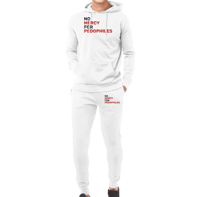 No Mercy For Pedophiles Hoodie & Jogger set by THOMASMANUEL | Artistshot