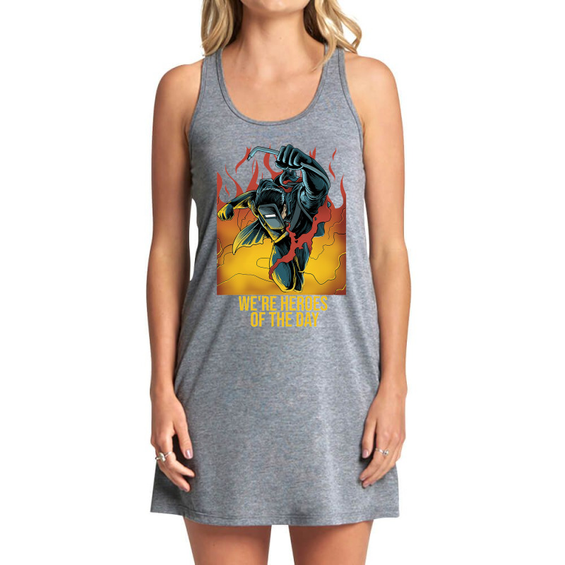 Heroes Of The Day Tank Dress by Cartel Crops | Artistshot