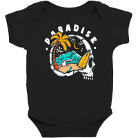 #paradise Beach Rip Baby Bodysuit | Artistshot