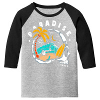 #paradise Beach Rip Youth 3/4 Sleeve | Artistshot