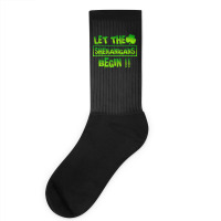 Im Not Short Im Leprechaun Size T  Shirt Let The Shenanigans Begin Fun Socks | Artistshot