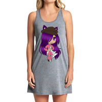 Anime  Chibi Fox Anime Girl Gatcha Kawaii Tank Dress | Artistshot