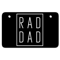 Fathers Day S  Rad Dad Atv License Plate | Artistshot