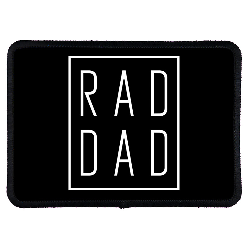 Fathers Day S  Rad Dad Rectangle Patch | Artistshot