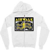 Running Man Airwalks Shoes Skateboard Zipper Hoodie | Artistshot