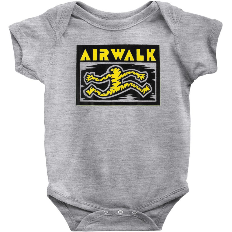 Running Man Airwalks Shoes Skateboard Baby Bodysuit by pelinratiank | Artistshot