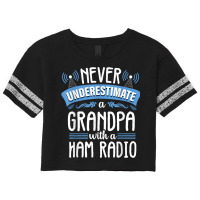 Funny Grandpa Quote Ham Radio Operator Amateur Radio Gift Scorecard Crop Tee | Artistshot