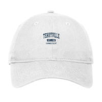 Terryville Connecticut Ct Vintage Athletic Sports Design Adjustable Cap | Artistshot