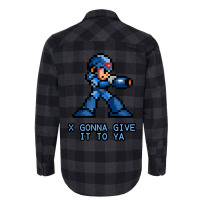 Funny Gifts Mega Art Man Gifts For Fan Flannel Shirt | Artistshot