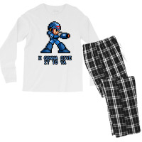 Funny Gifts Mega Art Man Gifts For Fan Men's Long Sleeve Pajama Set | Artistshot