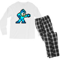 Funny Gifts Mega Video Man Games Gift Music Fans Men's Long Sleeve Pajama Set | Artistshot