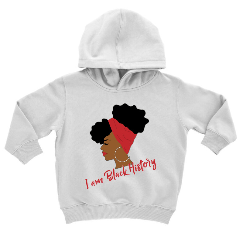 Black History Month Afro Puffs  For Black Women Toddler Hoodie | Artistshot