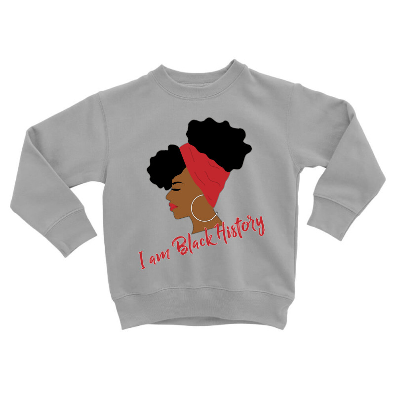 Black History Month Afro Puffs  For Black Women Toddler Sweatshirt | Artistshot