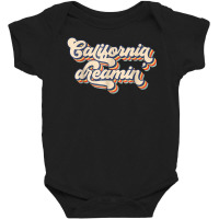 Awesome California Dreamin Surfing Apparel T Shirt Baby Bodysuit | Artistshot