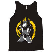 Robot Master Fire Man Vector Design Tank Top | Artistshot