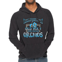 Funny Orchid Lover For Men Dad Uncle Gift For Fathers Day Vintage Hoodie | Artistshot